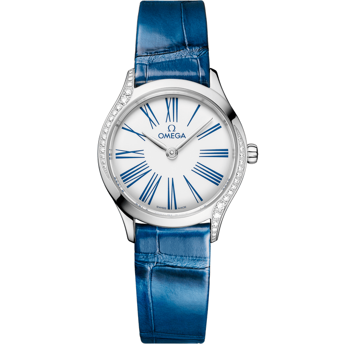 De Ville Mini Classic 26mm, stainless steel case with alligator leather strap